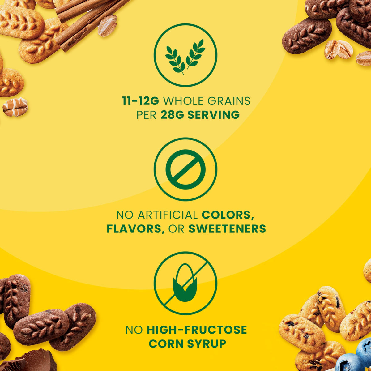 belVita Crunchy Bite Size Snacks Variety Pack, 3 Flavors, 40 Snack Packs