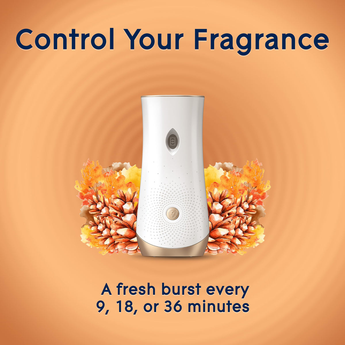 Glade Automatic Spray Refill Air Freshener, Cashmere Woods, 3 Count