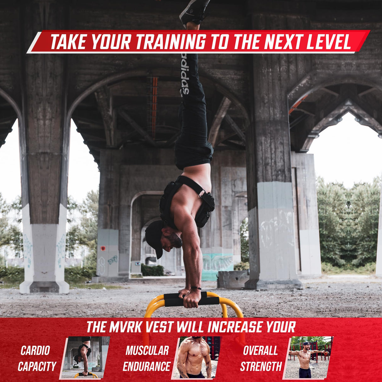 MVRK Adjustable Weighted Vest Men 18 lbs - Weighted Workout Vest With Iron Weights, Heavy Duty Weighted Exercise Vest For Functional Training, Slim Design Weighted Running Vest, Weight Vest for Men