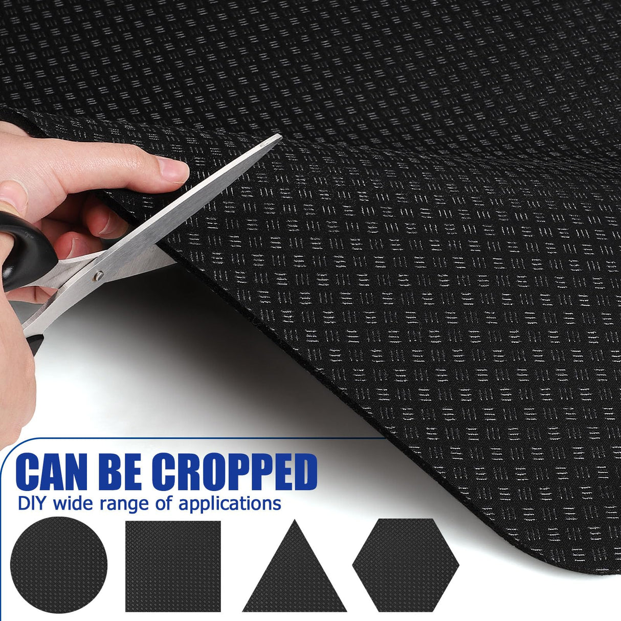 Gsbomzap Doubled-Sided Non Slip Under Washing Machine Mat, 63" x 30.7" Anti-Vibration Mat for Washer Dryer, Waterproof Mat for Fridge Refrigerator Floor Protection, Noise Reducing