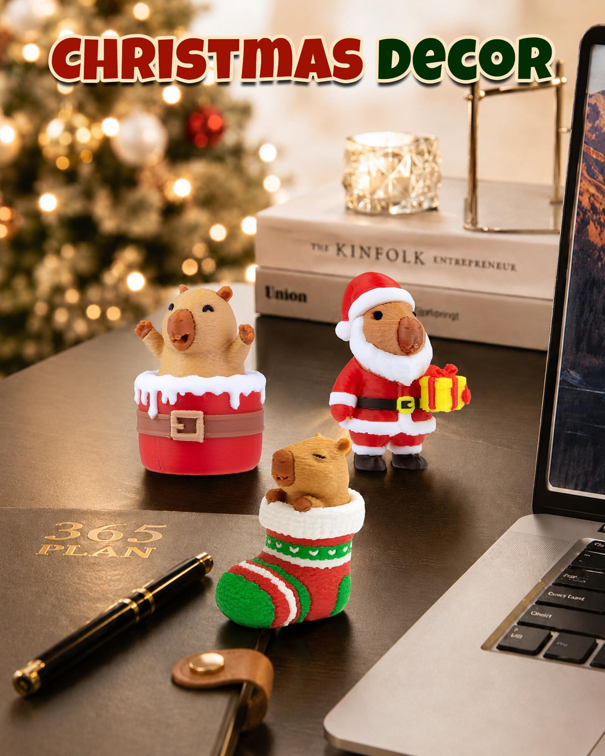 Capybara Advent Calendar 2026 for Boys Girls 3D Printed Animal Toys Gifts