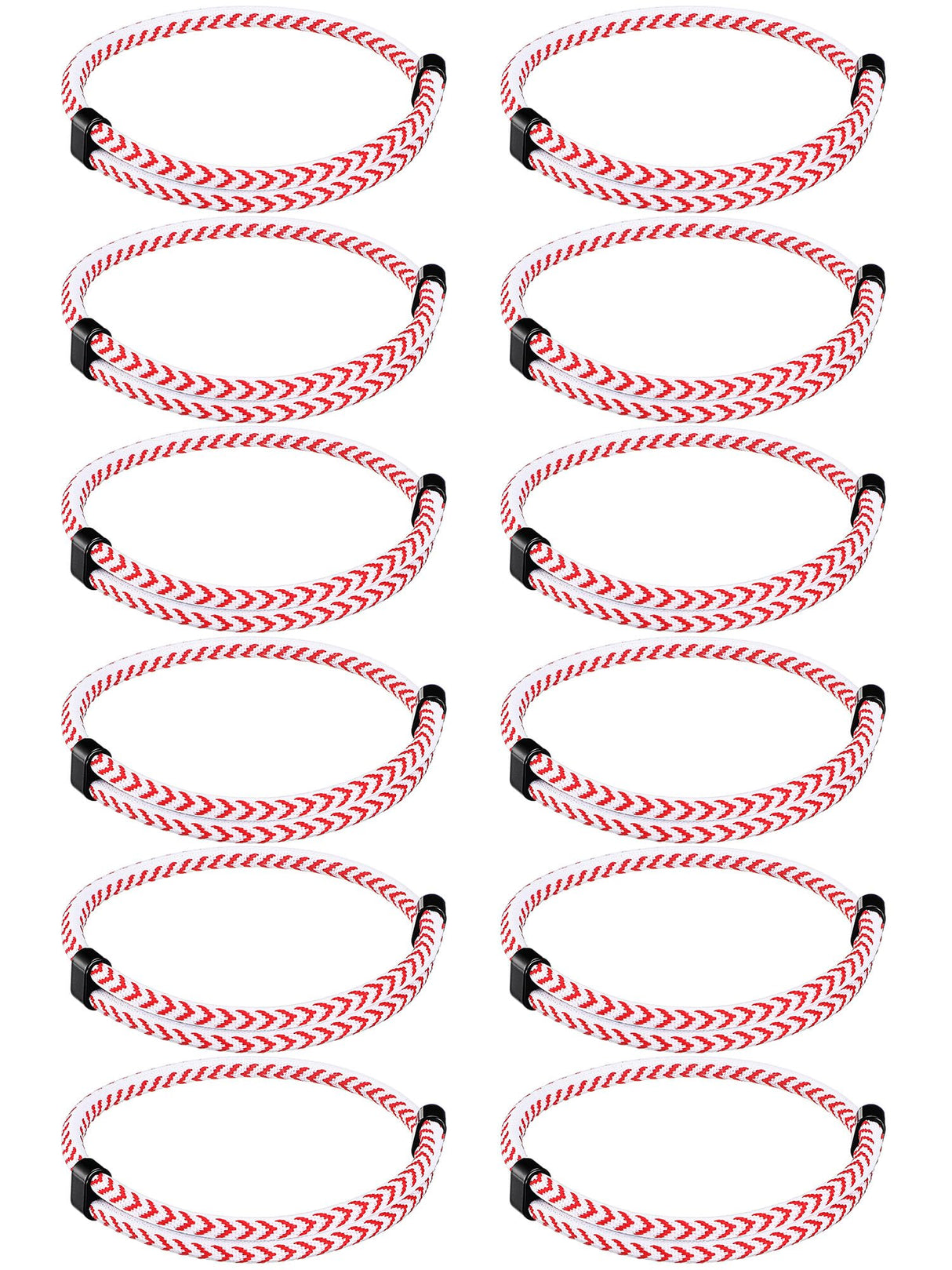 Liliaafar 12 Pcs Baseball Gifts Rope Bracelets