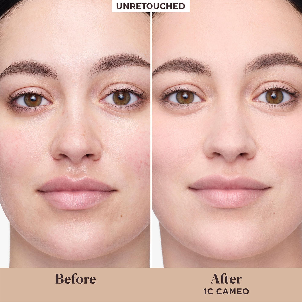 Laura Mercier Tinted Moisturizer Blurred Matte with SPF 30: 24HR+ Shine Control and Blurring, Long Lasting, Sheer to Light, Buildable Coverage, Blurs the Look of Pores, Skin Tint, 1C Cameo