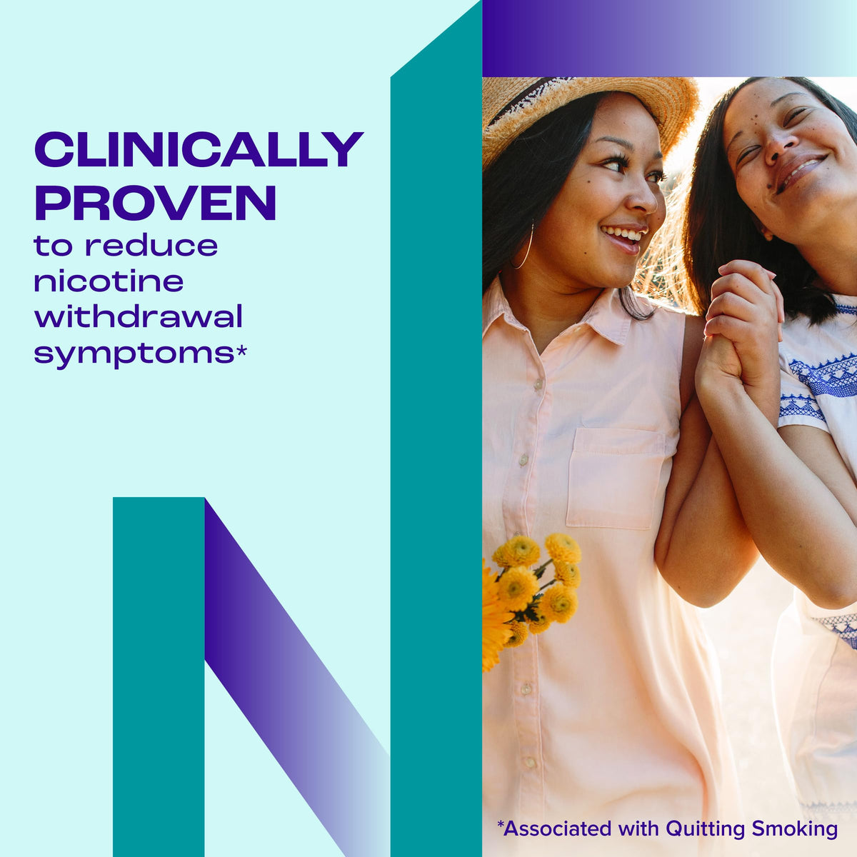 Nicorette Nicotine Gum 2mg, White Ice Mint, 200 Count