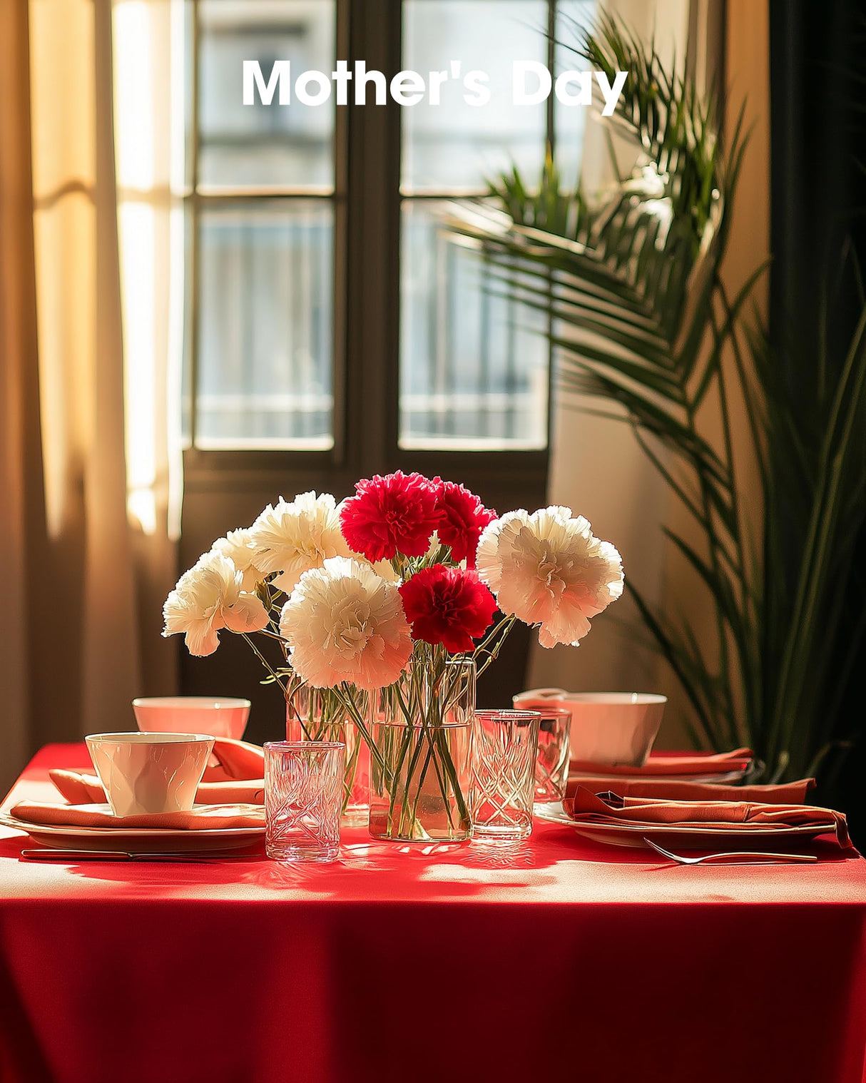 Pureegg Plastic Table Cloth Disposable 10 Pack, 54 x 108 Inch Table Cloths, Valentines Day, Thanksgiving, Christmas Decorations, Fall Tablecloths, Rectangle, Plastic Cover, Leakproof & Sturdy, Red