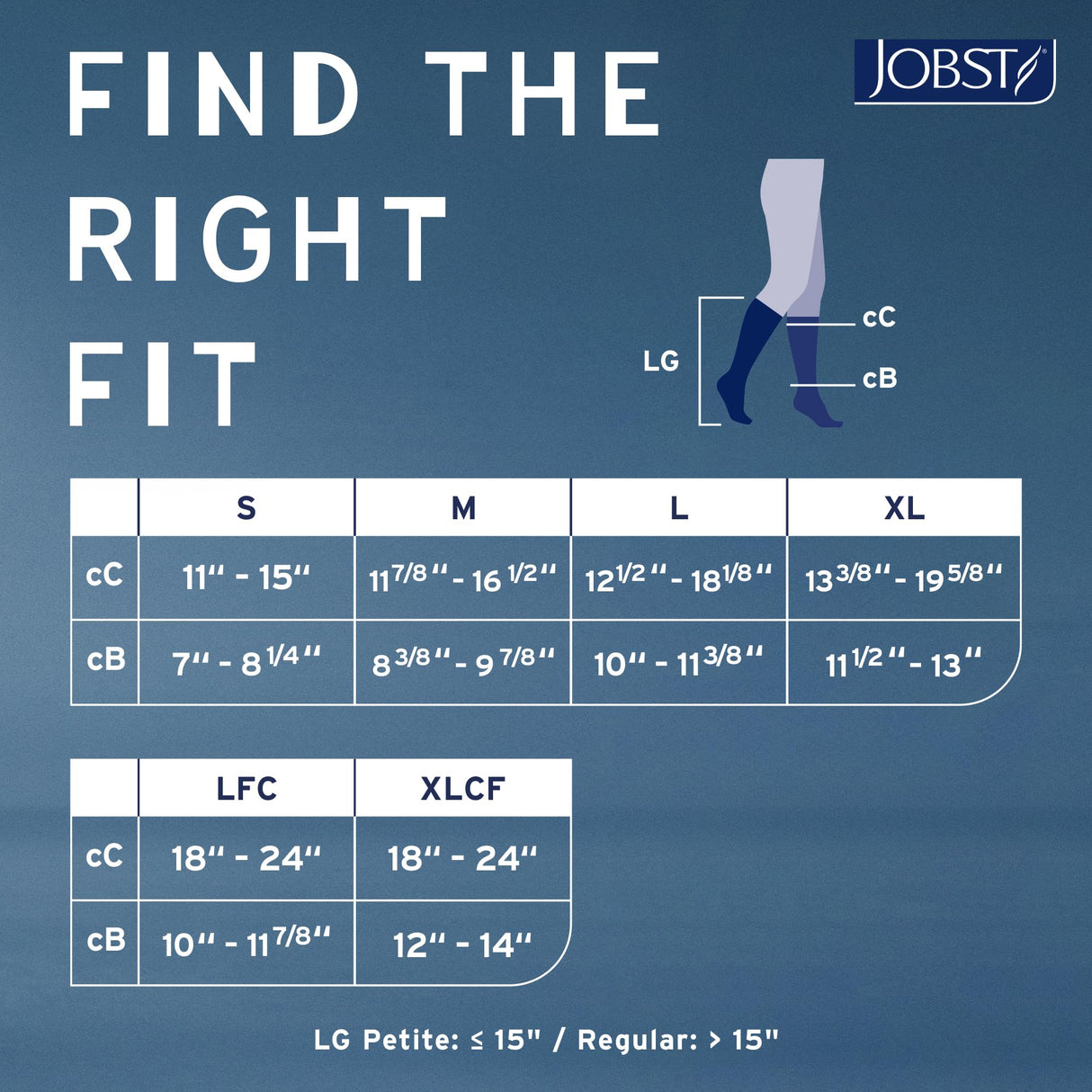 JOBST Relief Knee High Graduated Compression Socks, 20-30 mmHg - Comfortable Unisex Design - Closed Toe, Beige, X-Large Full Calf