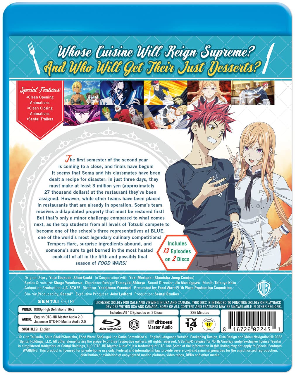 Food Wars!: Season 5