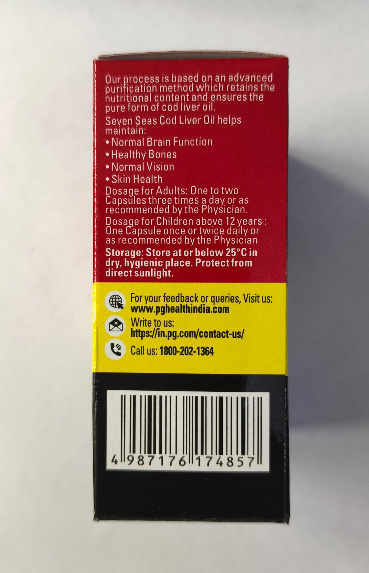 5 Pack Seven Seas Cod liver fish oil 100 Capsule