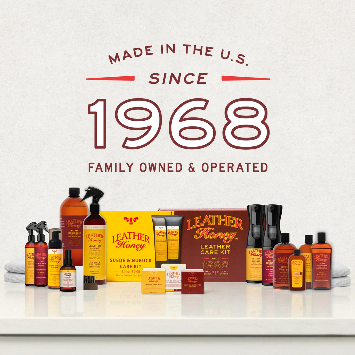 Leather Honey Leather Cleaner – Non-Toxic & Made in the USA Since 1968