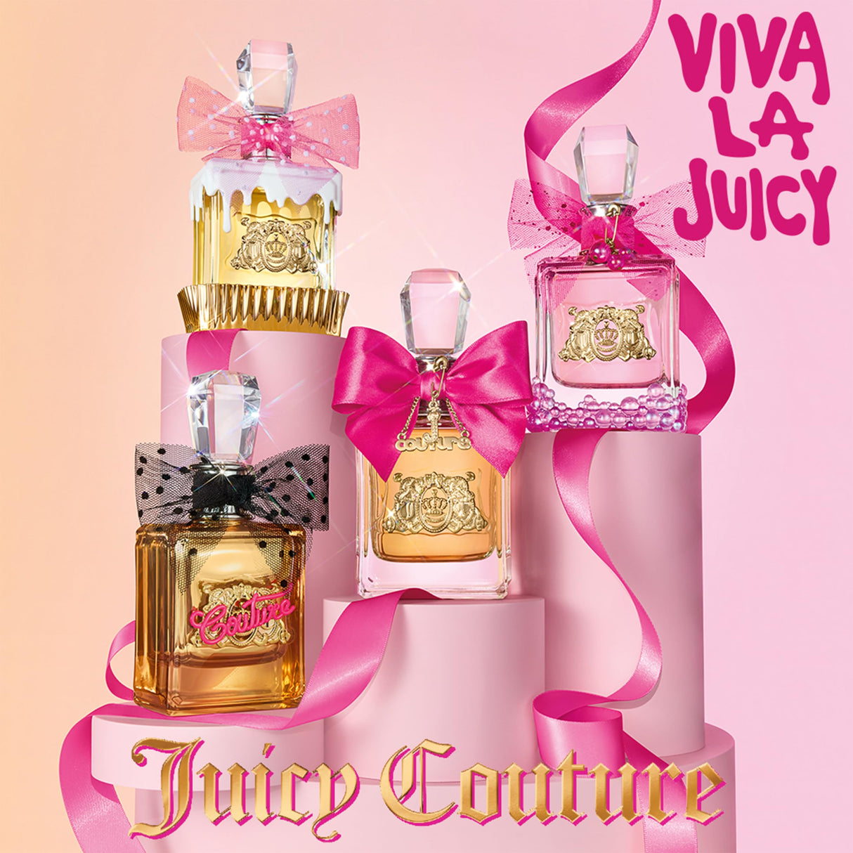 Juicy Couture Viva La Juicy Gold Eau De Parfum, Women's Perfume with Notes of Luscious Berry, Jasmine Sambac & Vanilla Cream - Fruity & Sweet, EDP Spray, 3.4 fl oz
