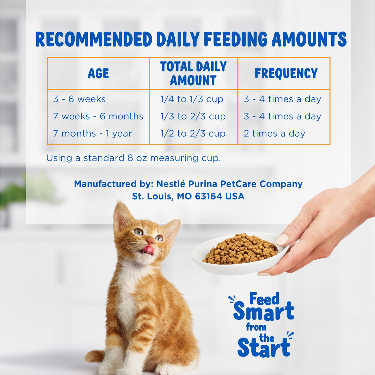 Purina Kitten Chow Year One Essentials Dry Kitten Food, 14 lb Bags