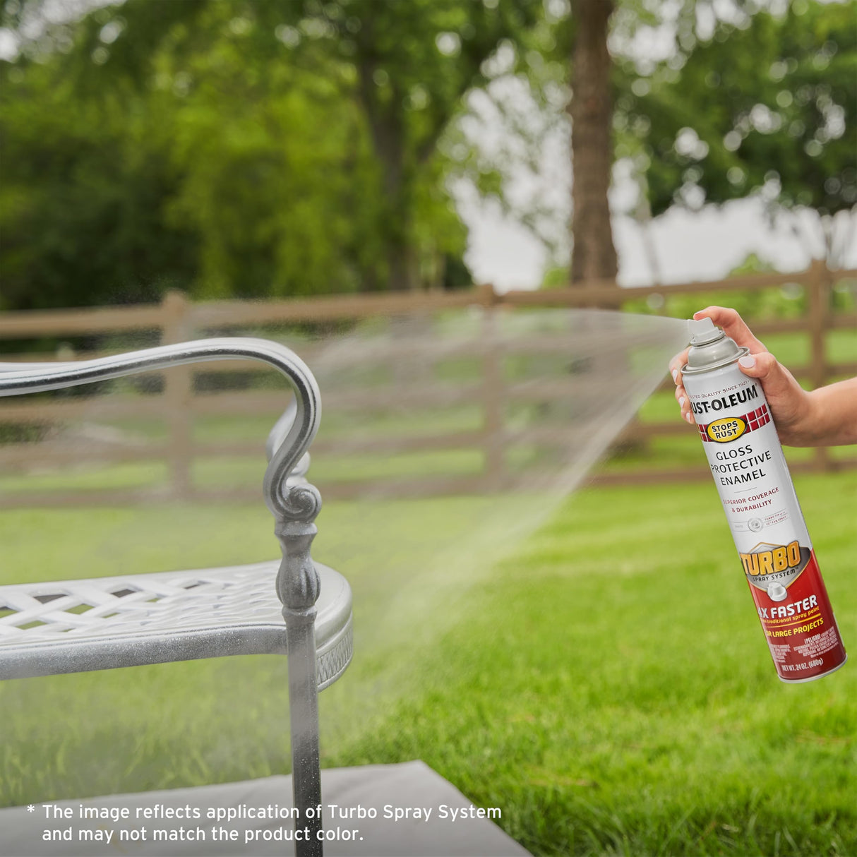 Rust-Oleum 393379-6PK Stops Rust Turbo Automotive Primer Spray, 24 oz, Flat Light Gray, 6 Pack