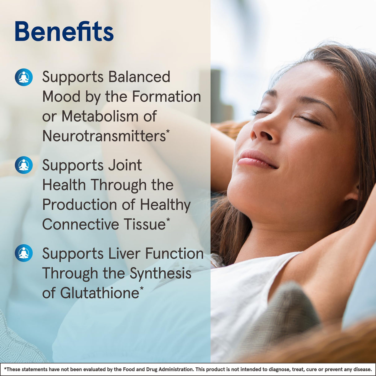 Jarrow Formulas SAMe 400 mg, Supports Joint Health, Liver Function, Brain Metabolism, 60 Tablets, Up To a 60 Day Supply