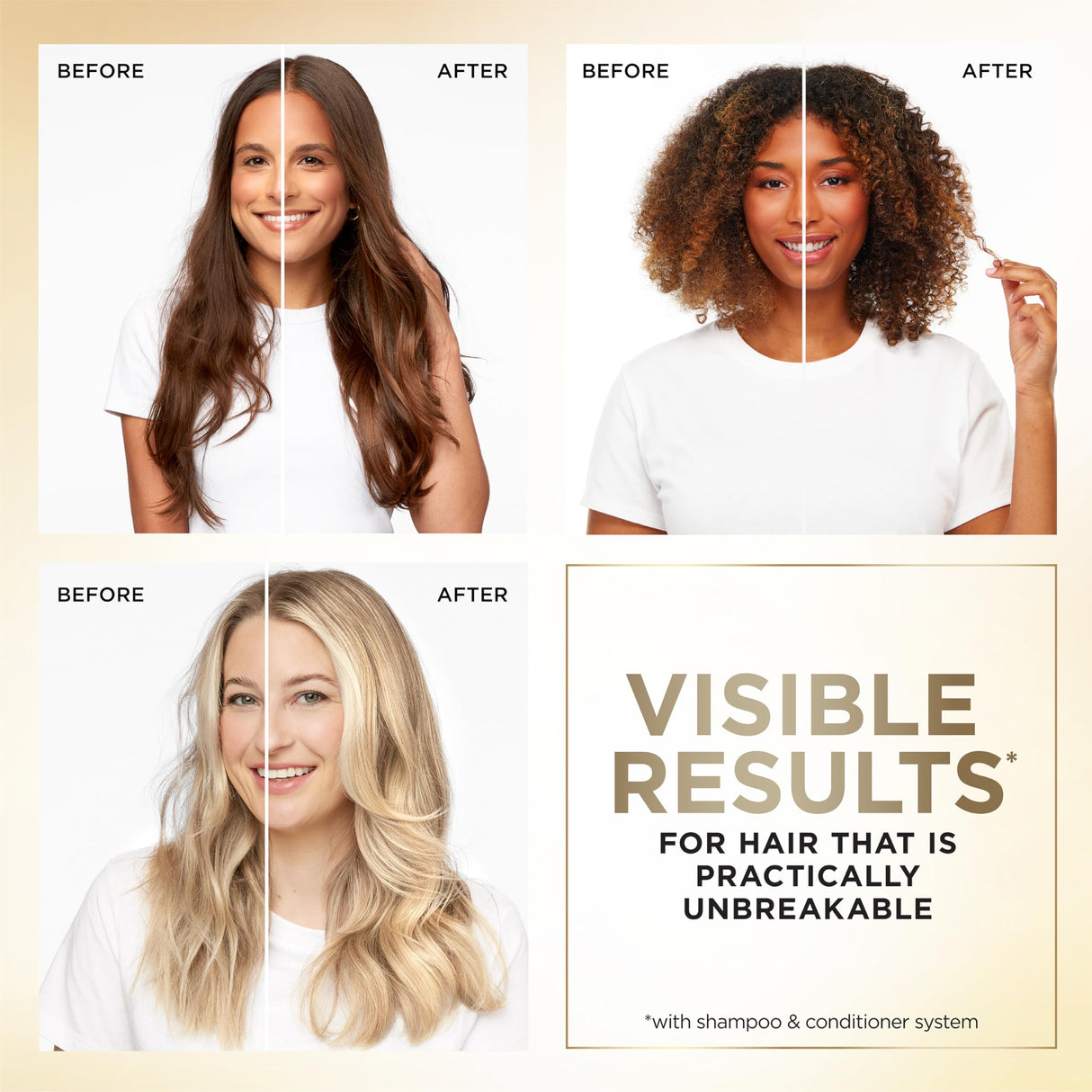 Pantene Infinite Lengths Conditioner with Biotin + Collagen, Strengthens Brittle Hair, Up to 90% Less Breakage, 1 Minute Miracle, Safe for Color Treated Hair, Floral Scent, 30 Fl Oz