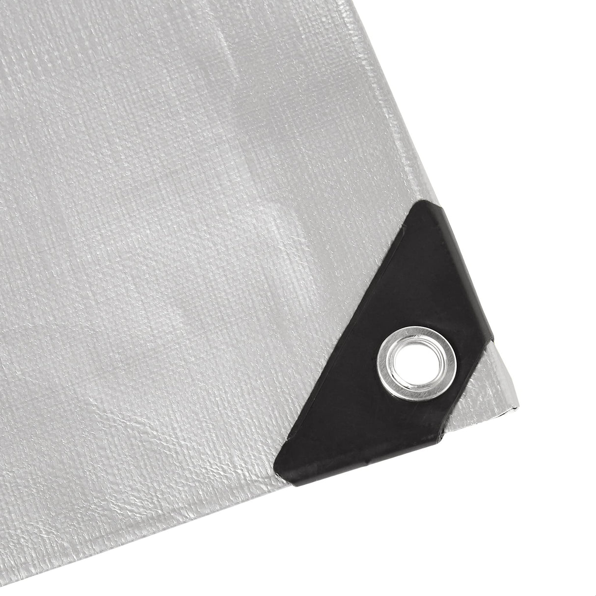 Amazon Basics Multi Purpose Waterproof Poly Tarp Cover with Grommets, 20 x 20 ft, 10MIL Thick, Brown/Silver, 1-Pack