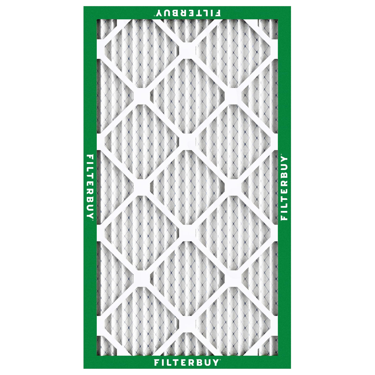Filterbuy 10x30x1 Air Filter MERV 8 Essential Dust & Allergy Defense (3-Pack), Electrostatic Pleated HVAC AC Furnace Filters Replacement (Actual Size: 9.50 x 29.50 x 0.75)