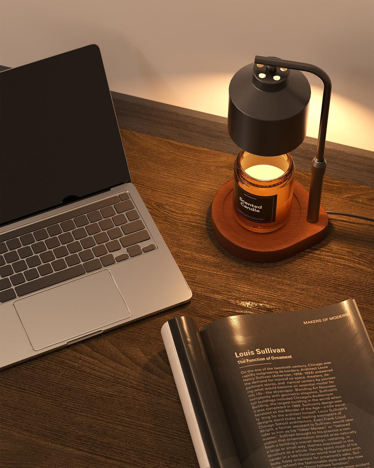 Cozmara Candle Warmer Lamp with Timer, Home Decor Birthday Gifts for Women
