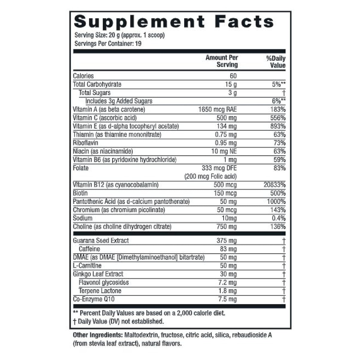 Twinlab Choline Cocktail - Brain Health Support - Energy Supplement for Men & Women - 13.33 oz