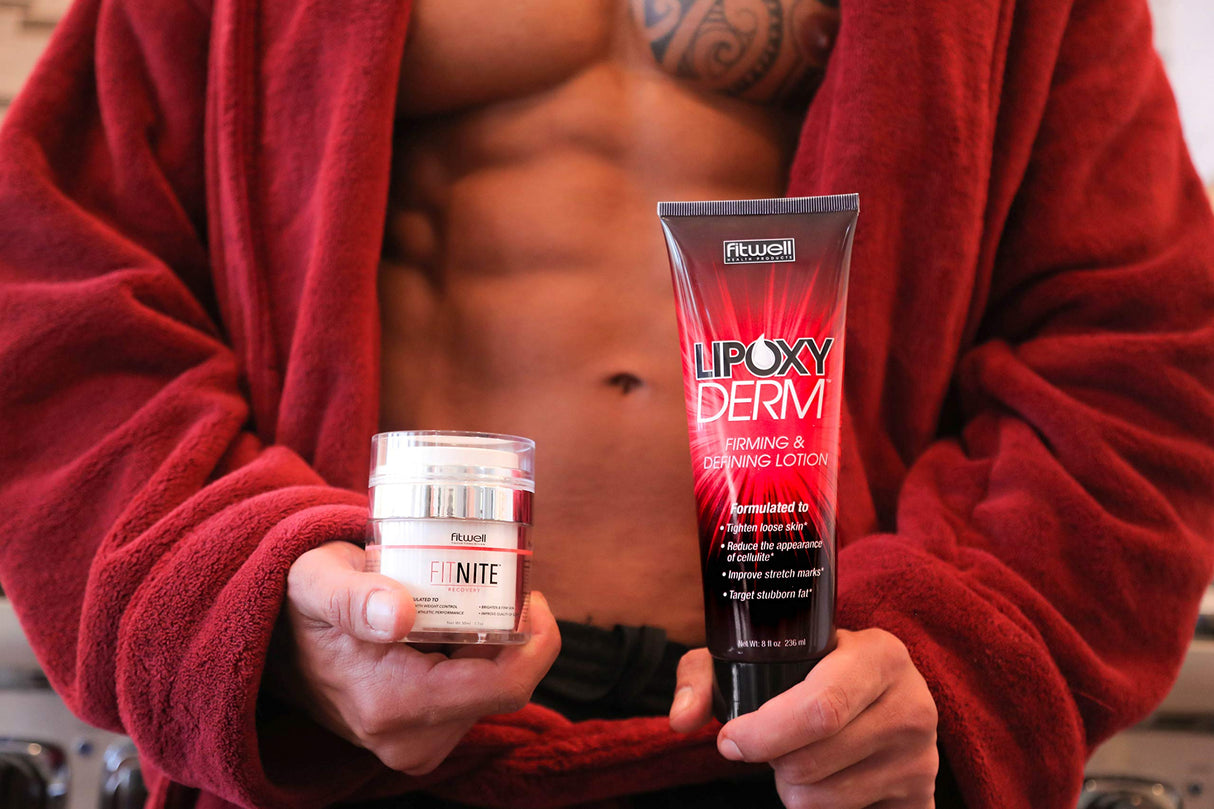 Advanced Firming and Defining Lotion by Lipoxyderm - Helps Tighten Loose Skin - Reduce Appearance of Cellulite & Stretch Marks – Fragrance Free - Non-Greasy - Non Tingle or Burn - 8 fl oz