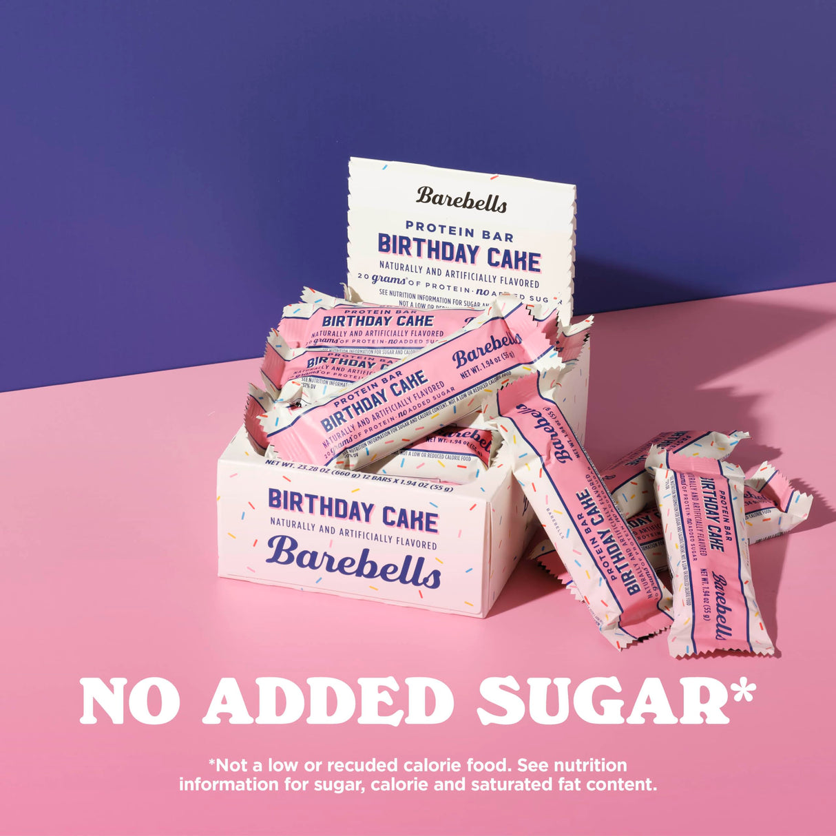 Barebells Protein Bars Birthday Cake - 12 Count, Pack of 2 - Protein Snacks with 20g of High Protein - Chocolate Protein Bar with 1g of Total Sugars - On The Go Protein Snack & Breakfast Bars…