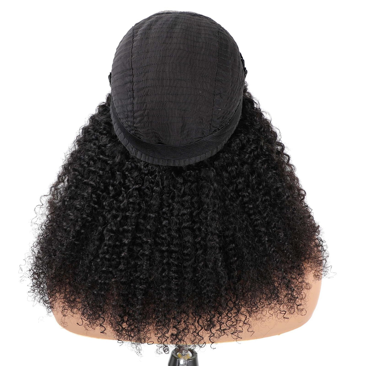 ISEE Wear and Go Glueless Wig Afro Kinky Curly Lace Front Wigs Human Hair 7x5 HD Lace Afro Curly for Women Lace Pre Cut Glueless Wigs Human Hair Pre Plucked 16 Inch