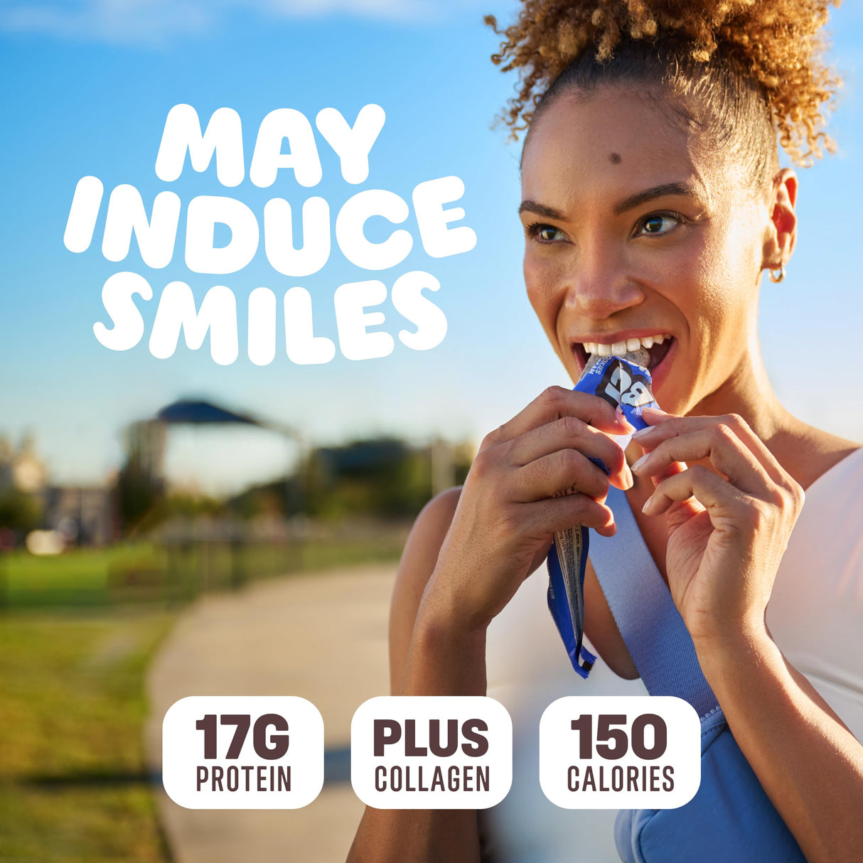 Built Bar, Puff Protein Bars, Cookies 'N Cream Puff, 17g Protein Snacks, On-The-Go Bars, Only 140 Calories, 7g Sugar, Collagen, Not Gluten Free, 12 Count