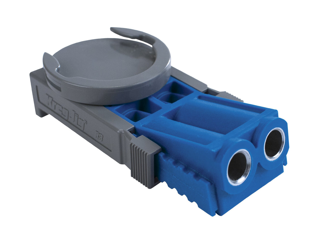 Kreg R3 Jr. Pocket-Hole Jig System - Portable Kreg Pocket-Hole Jig - Easy Clamping & Adjusting - Includes Positioning Sliders - For Materials 1/2" to 1 1/2" Thick