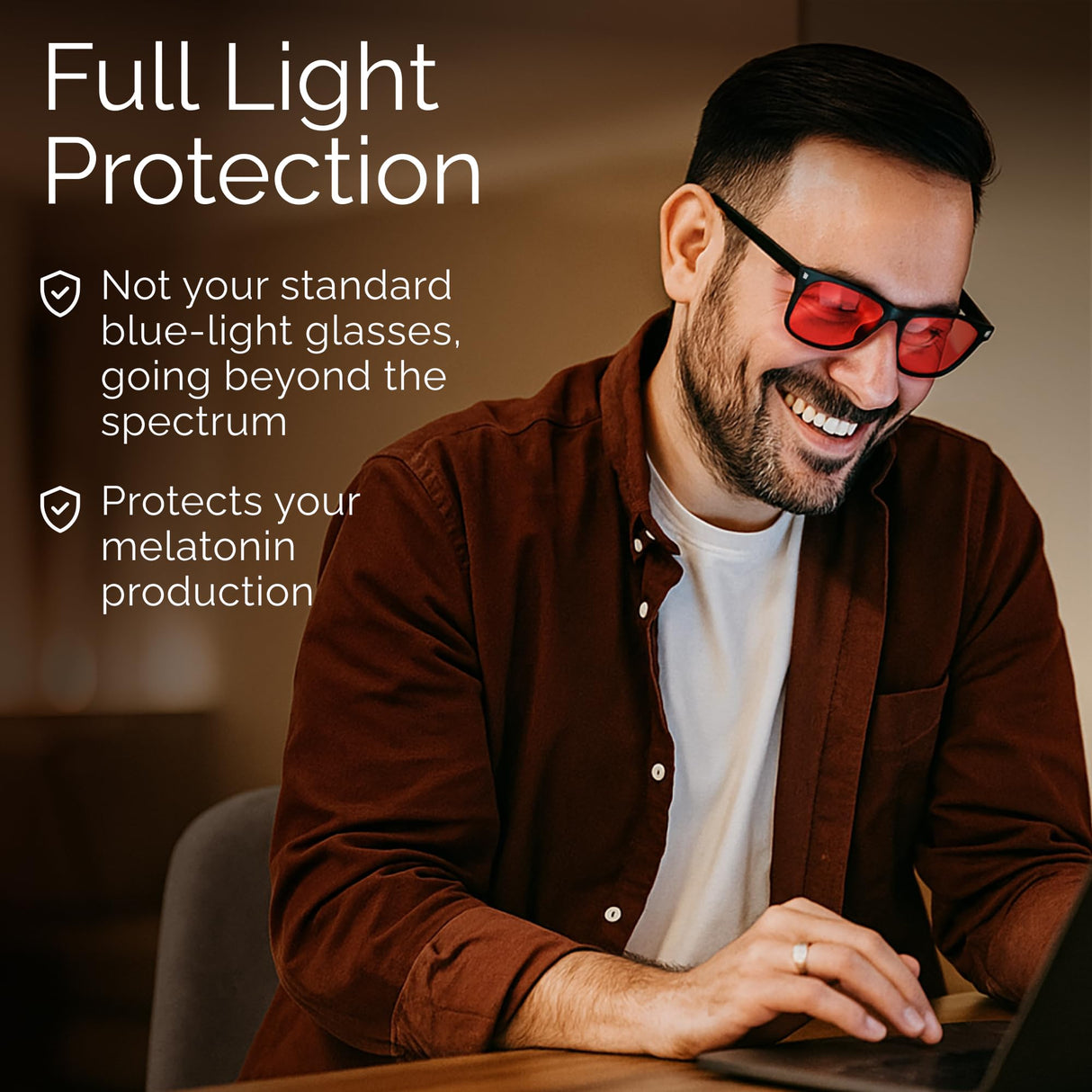 livho Blue Light Blocking Glasses, Computer Reading/Gaming/TV/Phones Glasses for Women Men,Anti Eyestrain & UV Glare