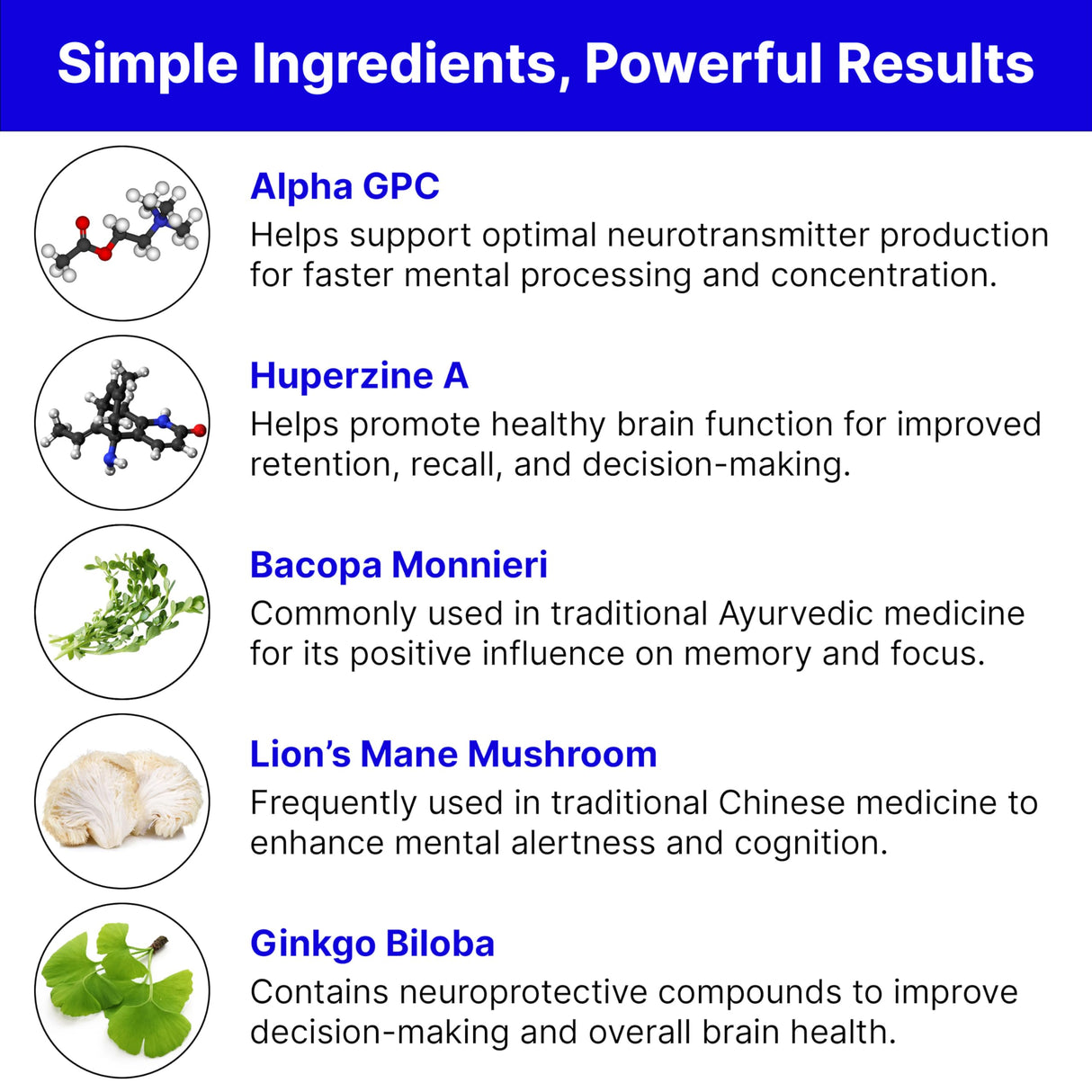 RediMind - Natural Cognitive Enhancement Supplement Capsule - Non-GMO, Vegan, Gluten-Free