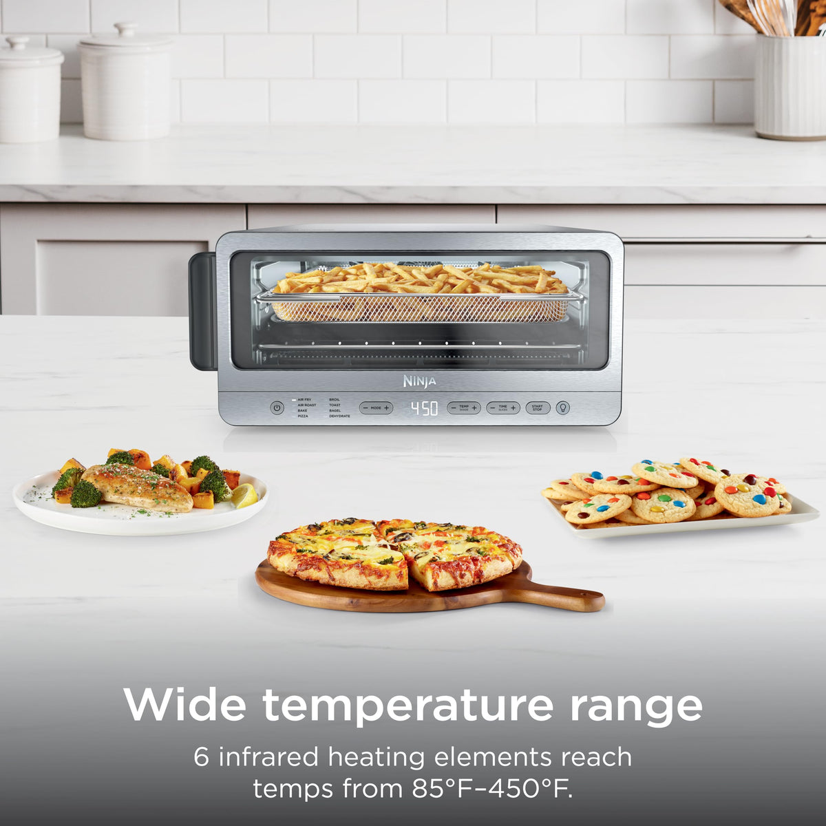 Ninja® Flip Toaster Oven & Air Fryer, Large Capacity, Stainless, SP151