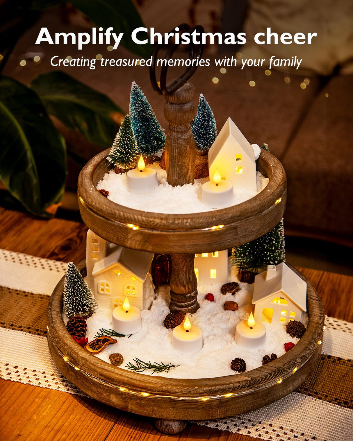 Homemory Rechargeable Tea Lights Flameless Candles with Remote Timer, Battery Operated LED Tealight Candles, USB Candles for Wedding Table Centerpiece Reception Banquet Christmas Halloween, 12-Pack