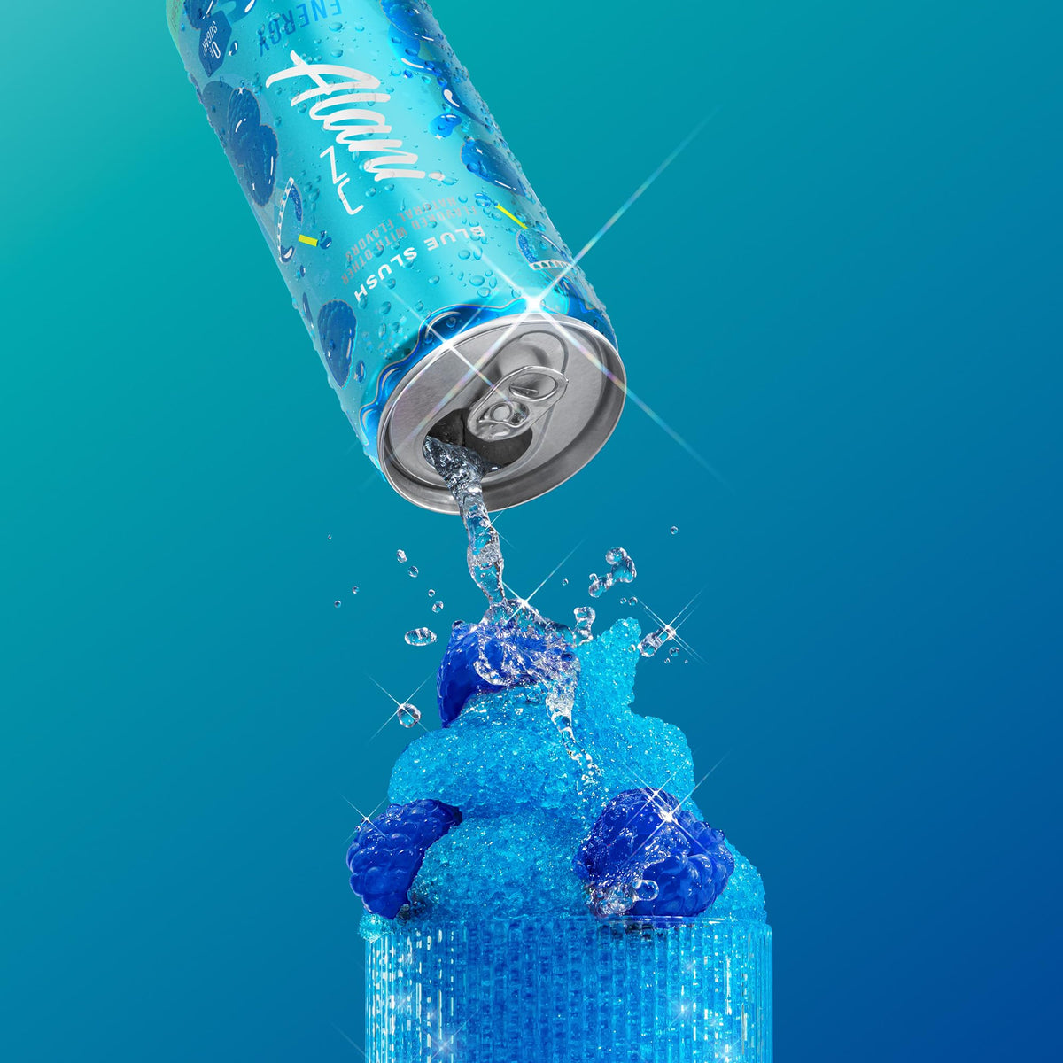Alani Nu Blue Slush Sugar Free Energy Drink (Pack of 12)
