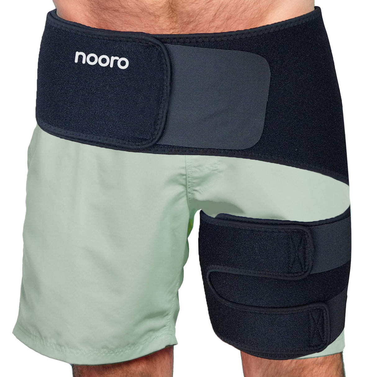 nooro NeuroFlex Hip & Back Stabilizer - Sciatica, Lower Back & Hip Support – For Muscle Stiffness, Improves Posture & Mobility – For Left or Right Leg