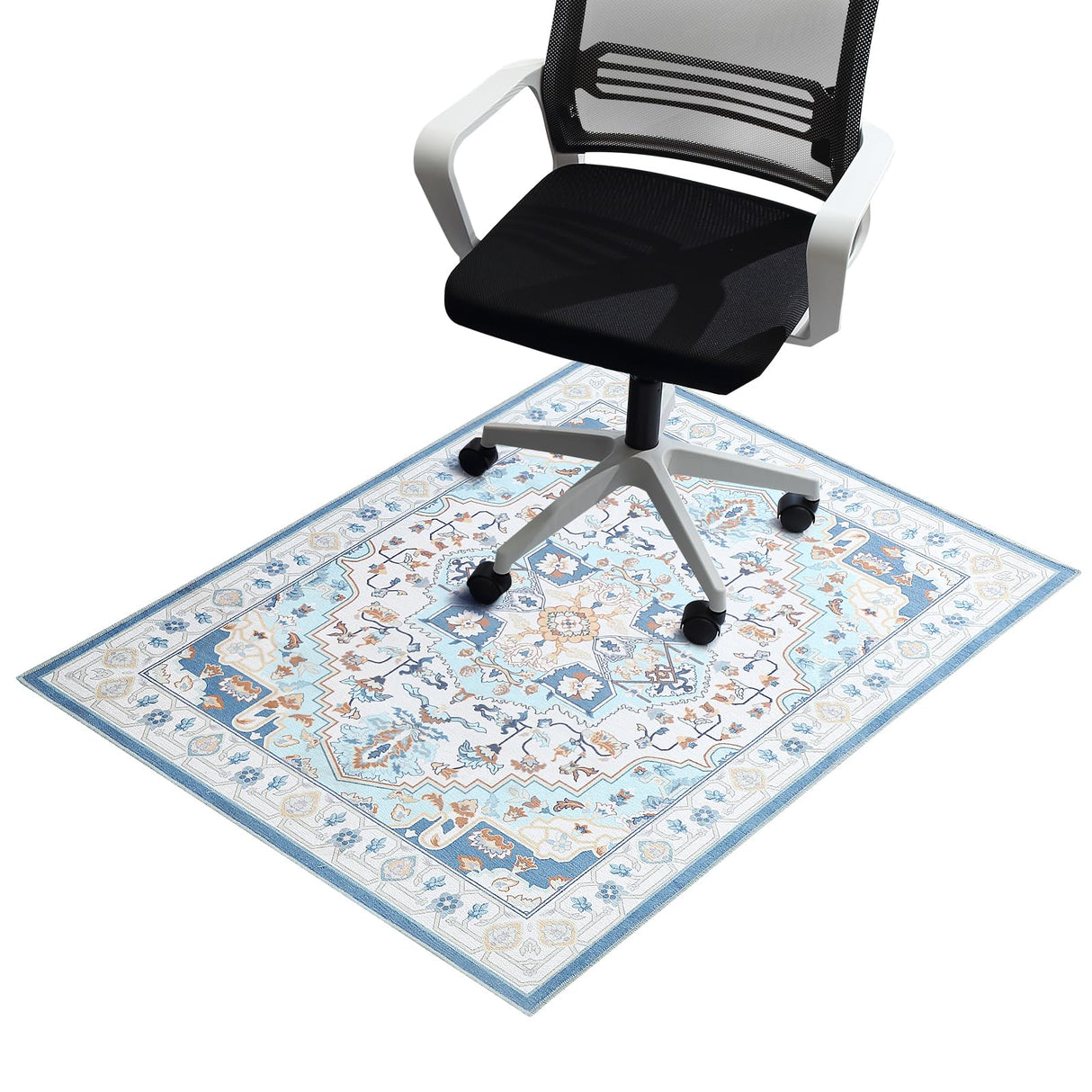Office Chair Mat,36’’ X 48’’ Chair Mats with Non-Slip Backing,Modern Desk Chair Mat,Offices Chair Mats for Hardwood Floor,Office Rug Easy to Move,Floor Mat for Offices Chair Cleaned Easily