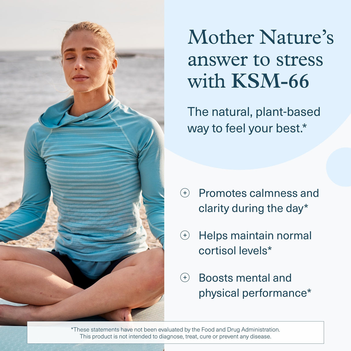 Youtheory Ashwagandha - 1,000 mg - Stress Support Supplement - Cortisol Support Supplement - Gluten, Dairy & Soy Free - 60 Vegetarian Capsules