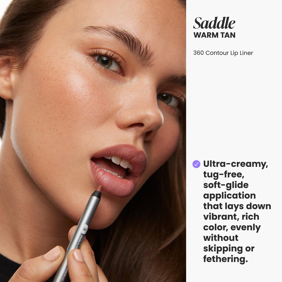 Wonderskin Lipliner Pencil - 360 Contour Lipliner, Longwear, Waterproof