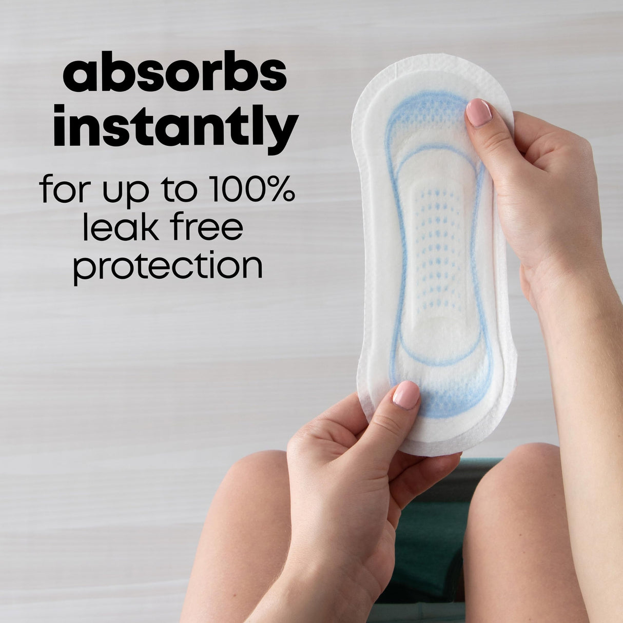 U by Kotex Clean & Secure Ultra Thin Pads, Regular Absorbency, 176 Count (4 Packs of 44) (Packaging May Vary)