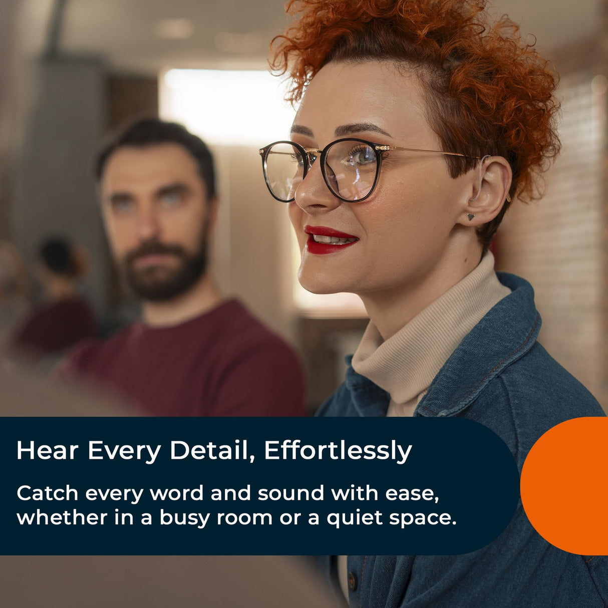 BIBIED OTC Hearing Aids – Rechargeable Hearing Aids for Seniors & Adult with Smart Noise Reduction, Superior Sound, Self-Fit, Nearly Invisible, for Mild to Moderate Hearing Loss (Grey)