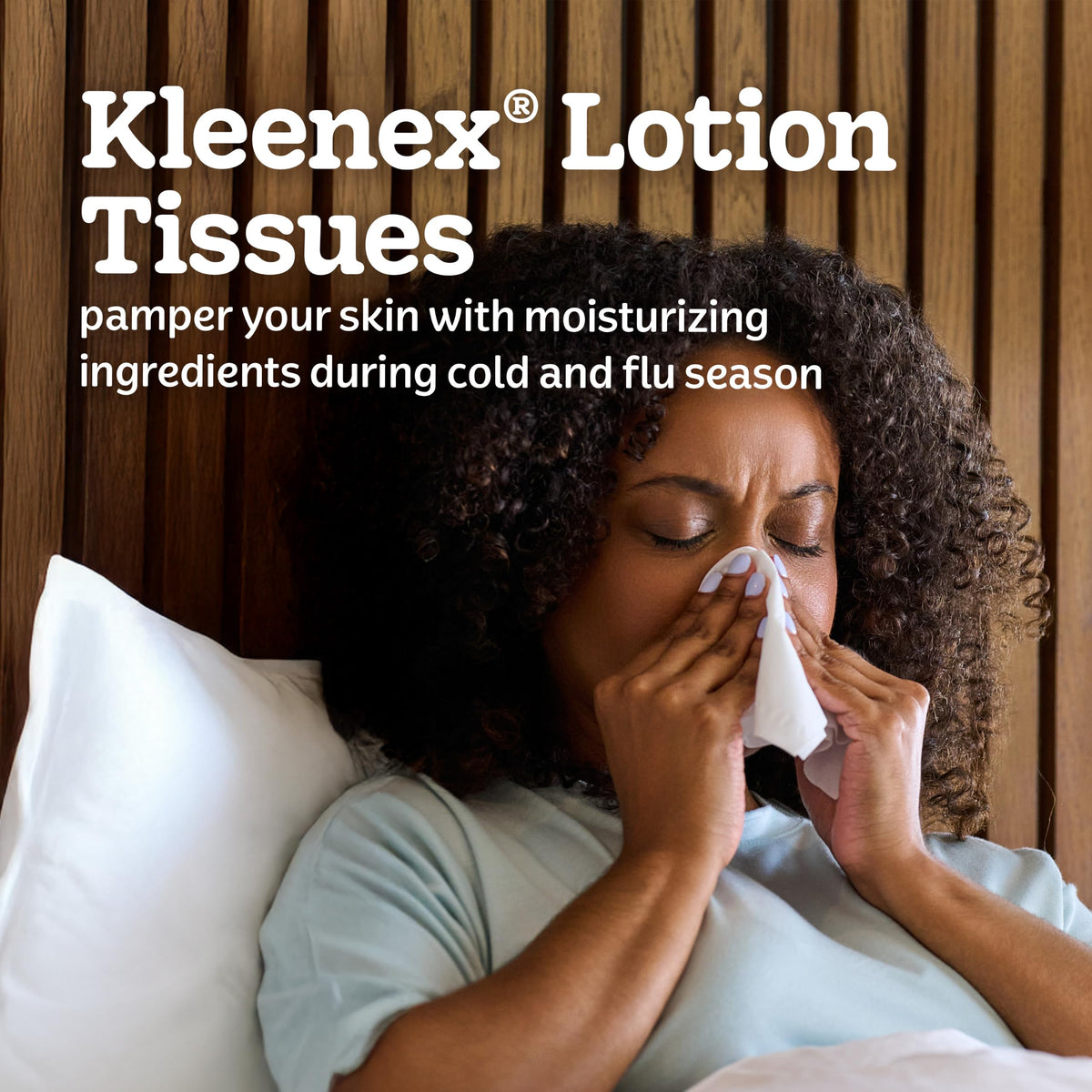 Kleenex Lotion Facial Tissues, 8 Cube Boxes, 80 Tissues per Box