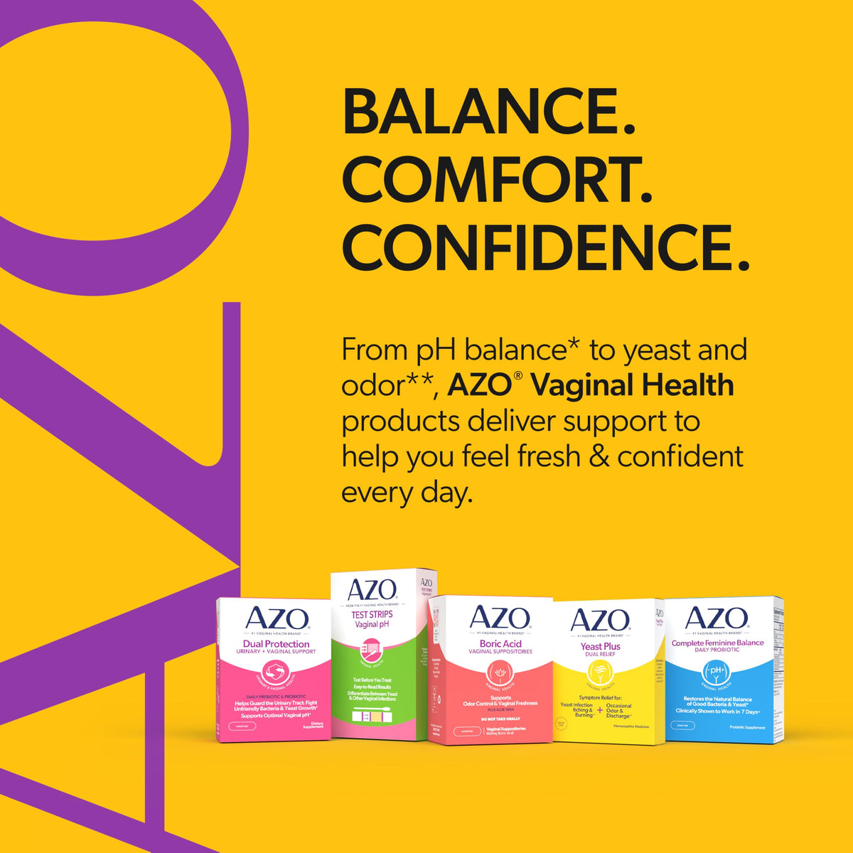 AZO Yeast Plus Dual Yeast Infection Pills Symptom Relief for Women, 120 Ct