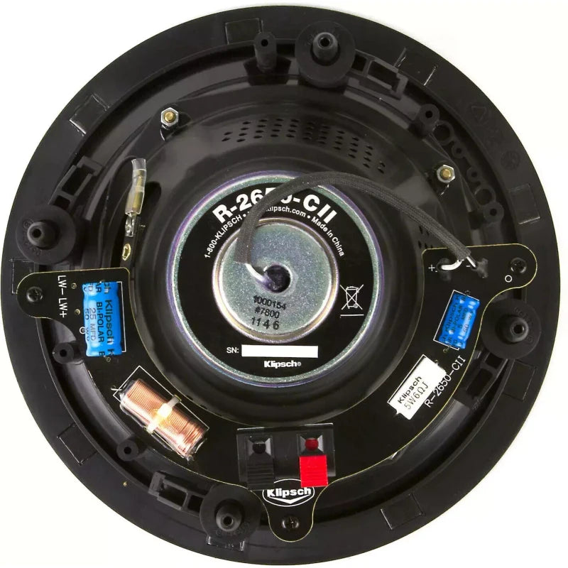 Klipsch R-2650-C-II each in-ceiling speaker
