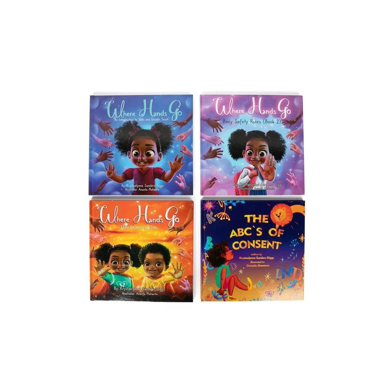 Body Safety Box Set I: Four Book Set - Children's Books About Body Safety - Book Type: Paperback
