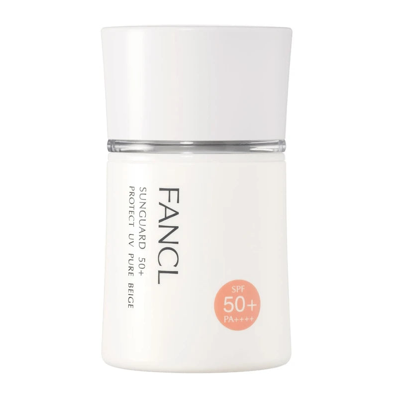 FANCL Sun Guard 50+ Protective UV Pure Beige (Approx. 30 Doses)
