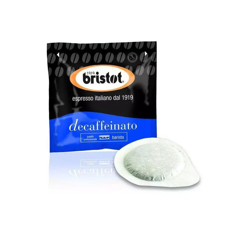 Bristot Espresso DECAF Pods 150 Count- Great Espresso - No Mess Italian Espresso