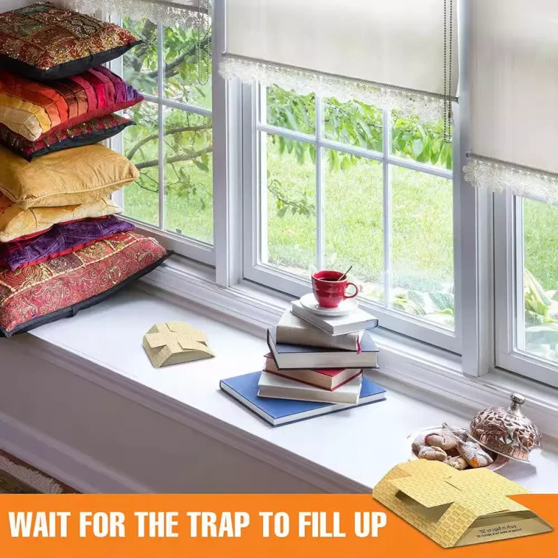 Harris Cricket Trap Indoor Pest Control Roaches Spider Insect Catcher Kill Pack