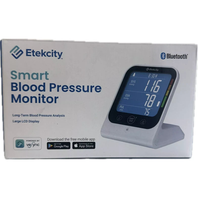 Etekcity Smart Blood Pressure Monitor Model: TMB-1583-BS (New in Box)