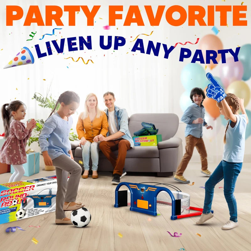 Soccer Games Football Trainer Set, Football Exercise Games & Activities | Sport Gifts, Training Fun