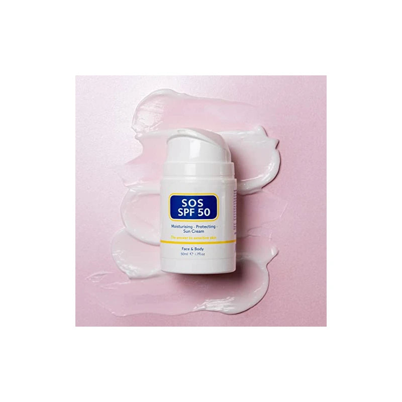SOS SPF 50 Sun Cream, 50ml