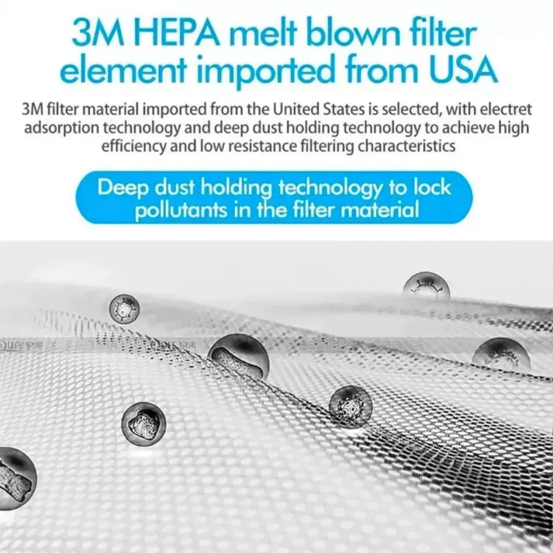 HOKEKI Air Purifier for Home Allergies Pets Hair Bedroom True HEPA Air Cleaner