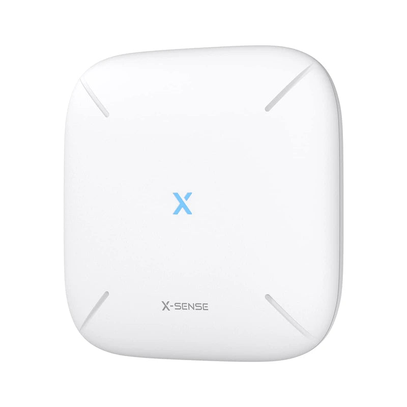 X-Sense Smart Home Base Station - Compact Design, Requires 2.4GHz Wi-Fi, with 2-in-1 Button for Mute/Pairing, Model SBS50